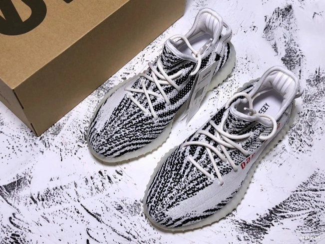 Black V2 Zebra CP9654 Adidas Yeezy 350 White Boost 1121